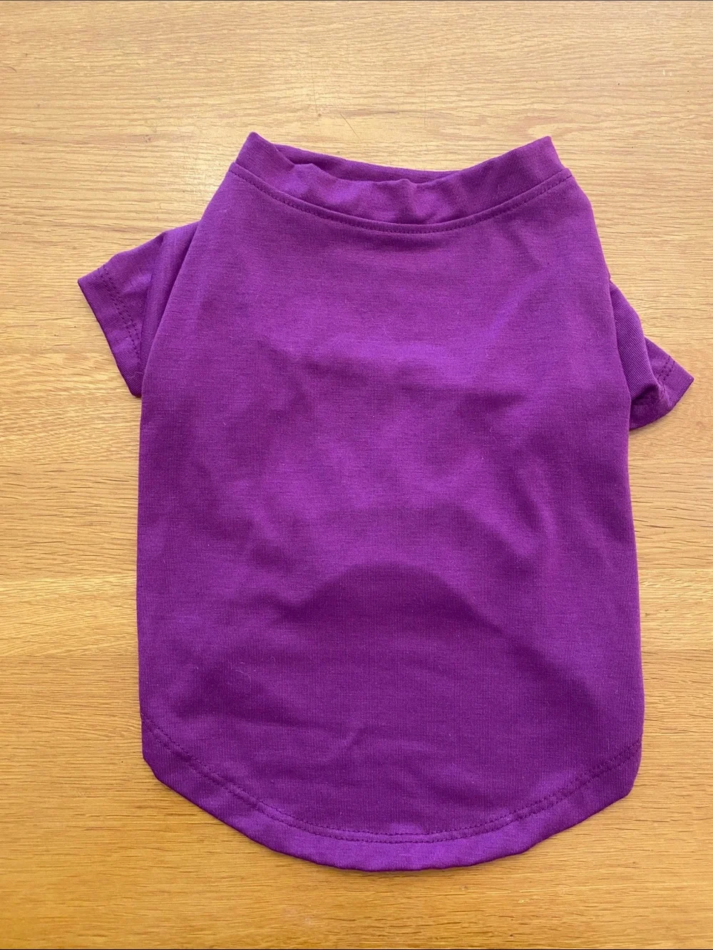 Purple Dog Tee - Soft Stretch Pet Shirt